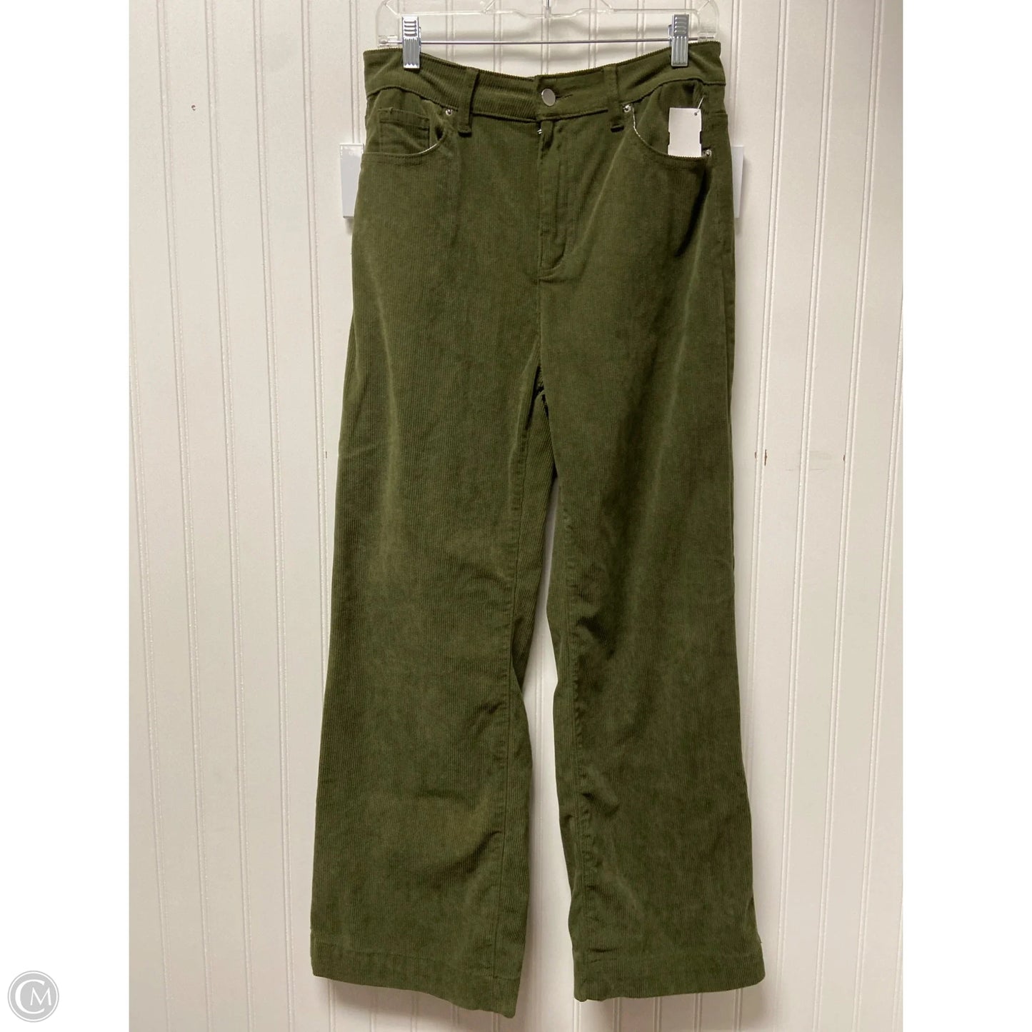 Pants Corduroy By Shein In Green, Size: L