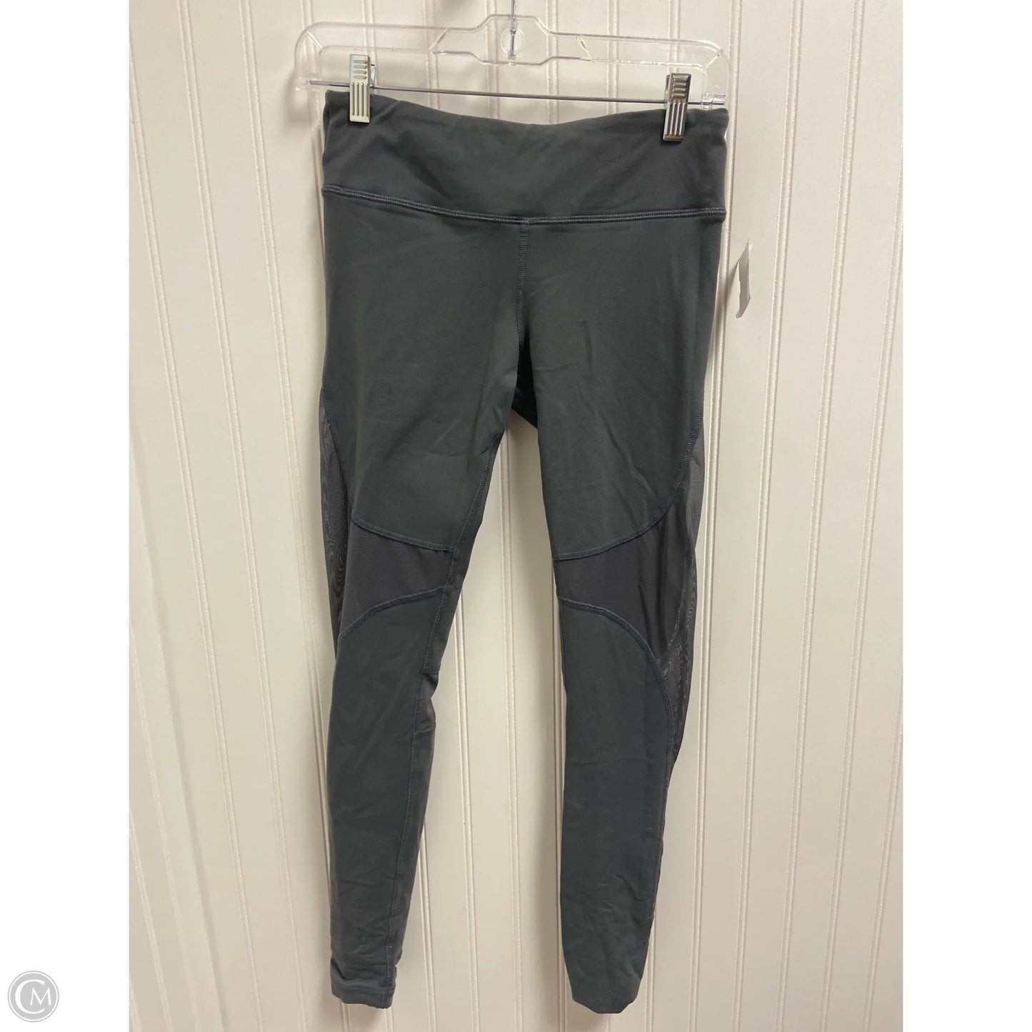 Athletic Leggings By Alo In Grey, Size: S
