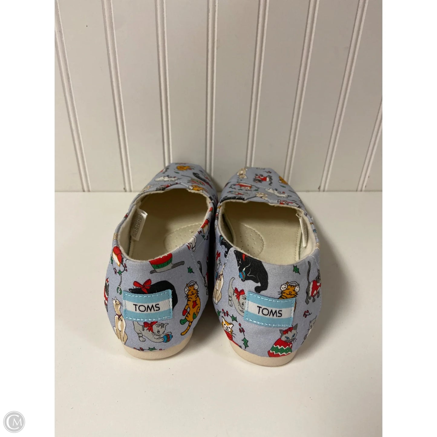 Shoes Flats By Toms In Blue, Size: 7.5