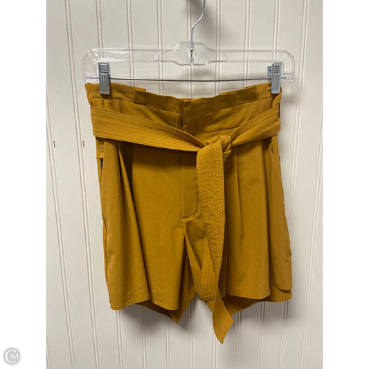 Athletic Shorts By Athleta In Yellow, Size: M