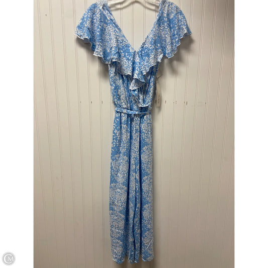 Jumpsuit By Luxology In Blue & White, Size: S