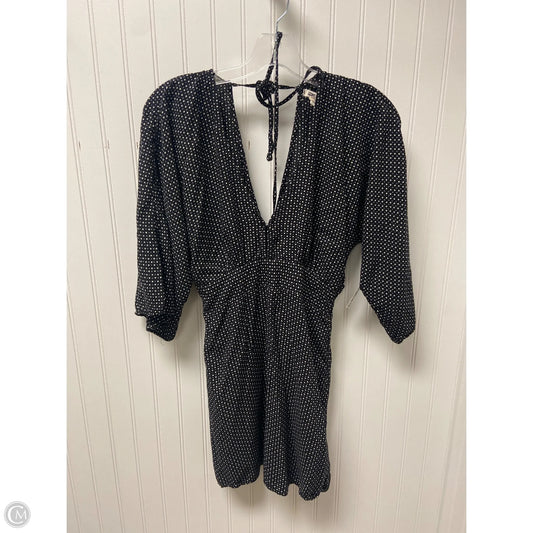 Dress Casual Short By Billabong In Black & White, Size: S
