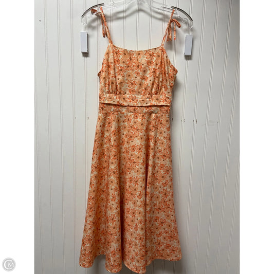 Dress Party Short By Clothes Mentor In Orange, Size: S