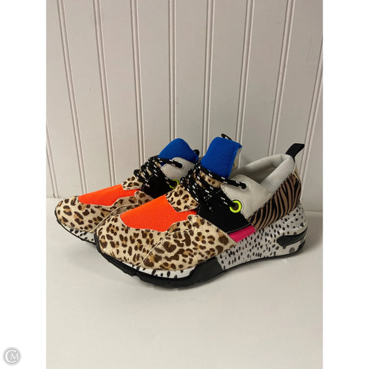Shoes Sneakers By Steve Madden In Animal Print, Size: 7