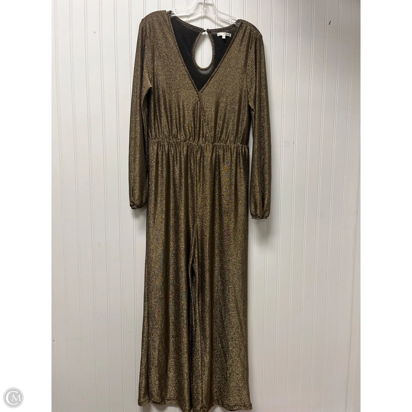 Jumpsuit By Clothes Mentor In Gold, Size: M