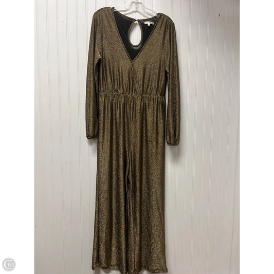 Jumpsuit By Clothes Mentor In Gold, Size: M