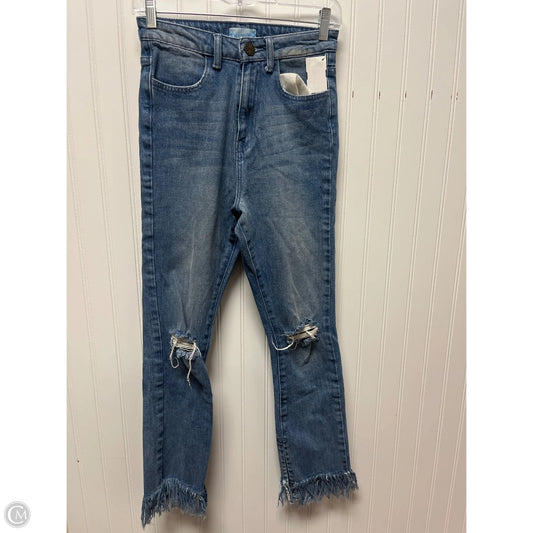 Jeans Straight By Mumu In Blue Denim, Size: 2