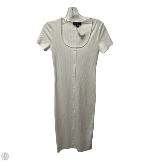 Dress Casual Maxi By Lea & Viola In White, Size: Xs