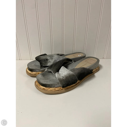 Sandals Flats By Dolce Vita In Grey, Size: 9