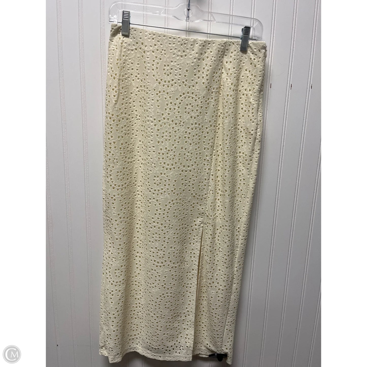 Skirt Maxi By A New Day In Cream, Size: 4