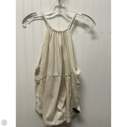 Top Sleeveless By American Eagle In Beige, Size: S