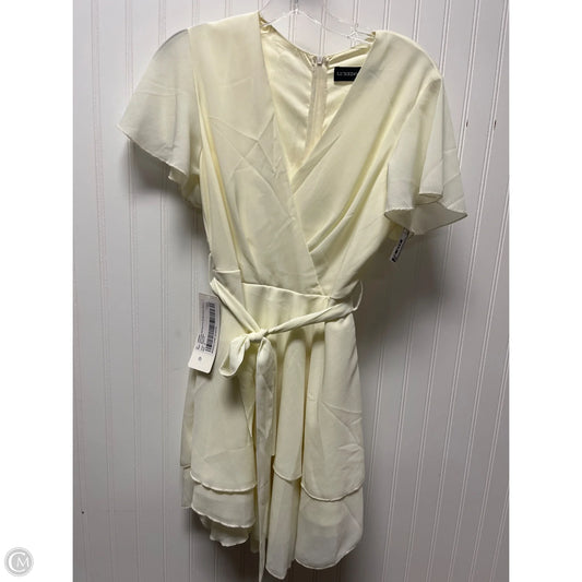 Dress Party Short By Cmc In Ivory, Size: S