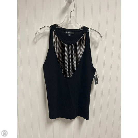 Top Sleeveless By Inc In Black, Size: Lp
