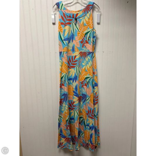 Dress Casual Maxi By Talbots In Multi-colored, Size: M