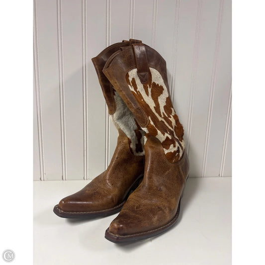 Boots Western By Clothes Mentor In Brown, Size: 6