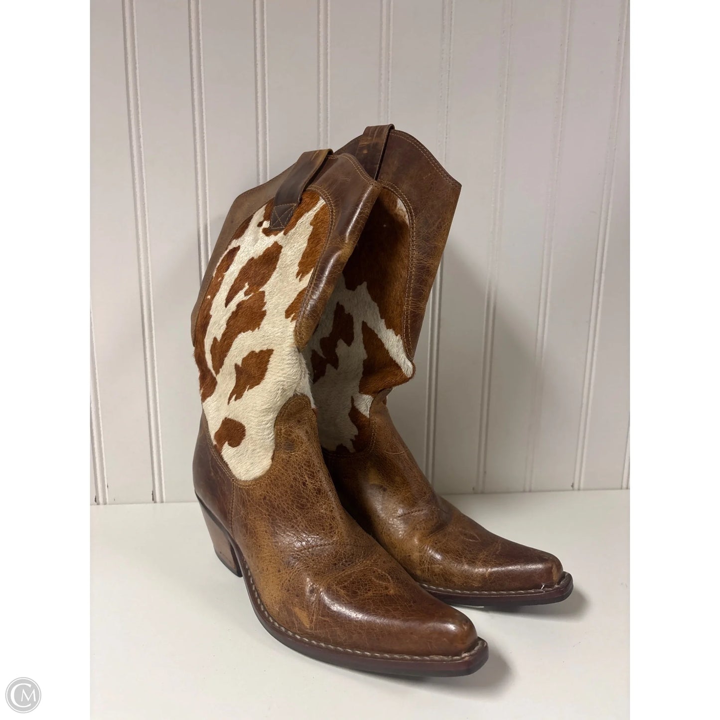 Boots Western By Clothes Mentor In Brown, Size: 6
