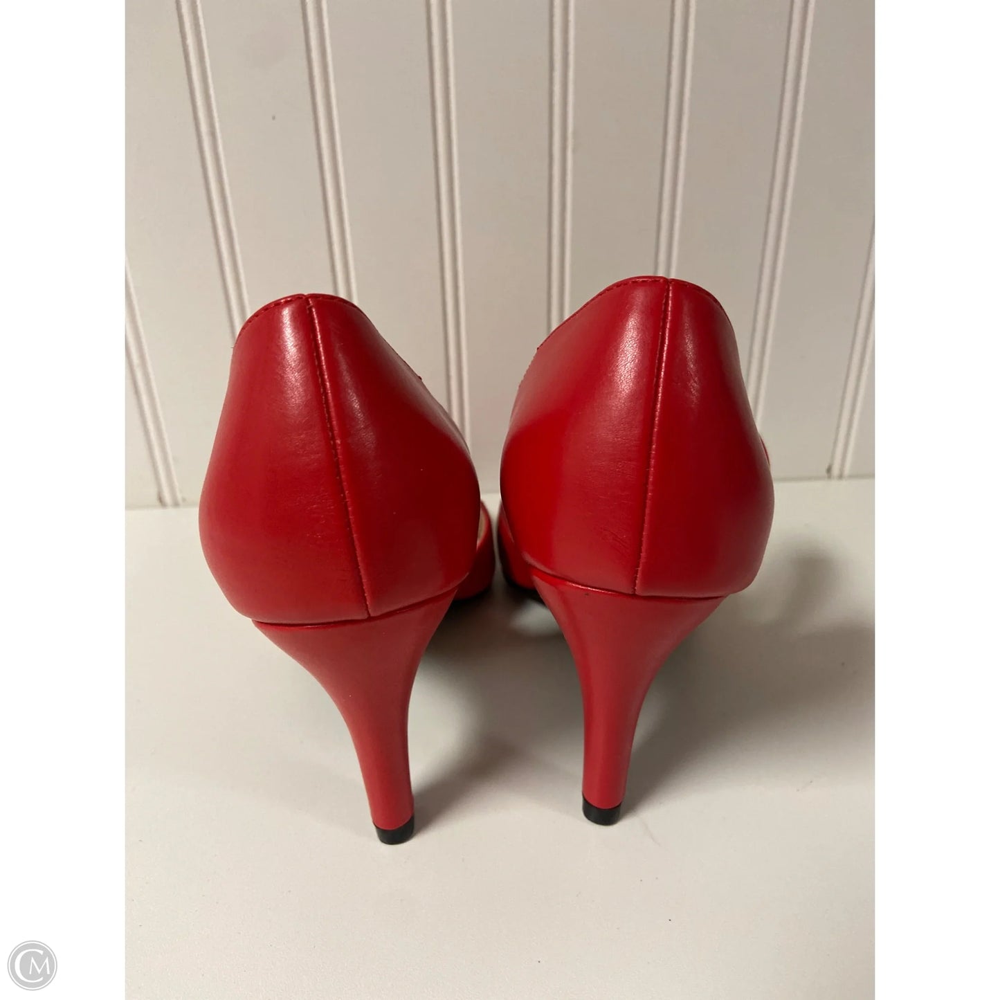 Shoes Heels Stiletto By Clothes Mentor In Red, Size: 7