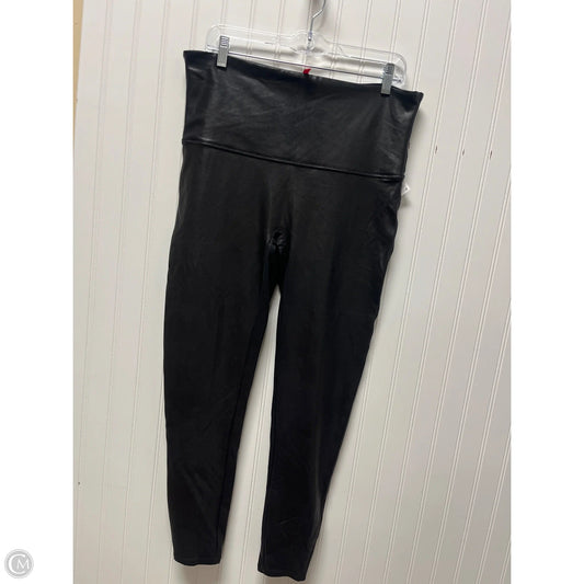 Pants Leggings By Spanx In Black, Size: 2x