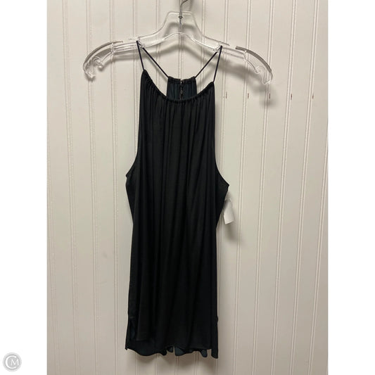 Top Sleeveless By Loft In Black, Size: M