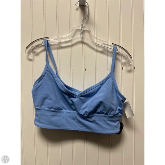 Athletic Bra By Lululemon In Blue, Size: L