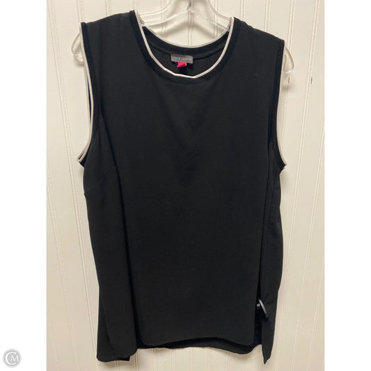 Top Sleeveless By Vince Camuto In Black, Size: 1x