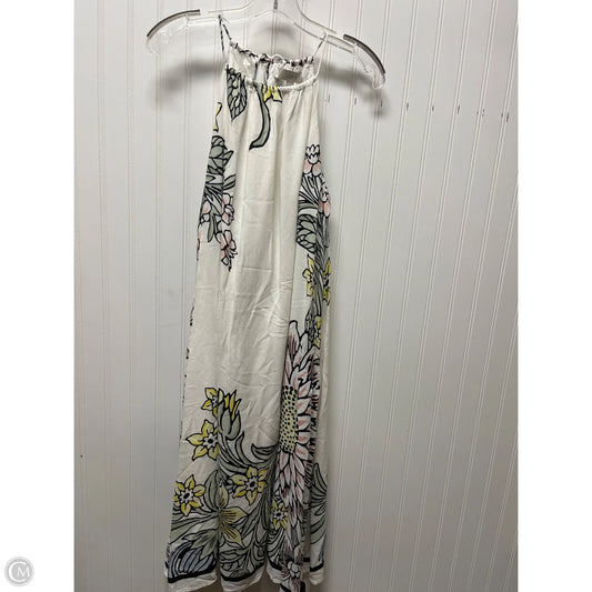 Dress Casual Maxi By Loft In White, Size: M