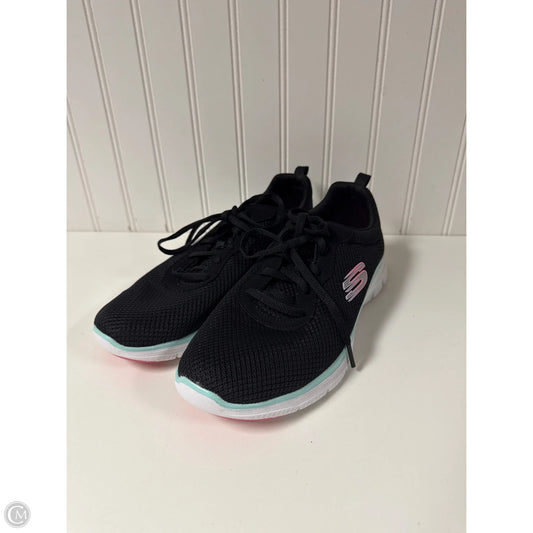 Shoes Athletic By Skechers In Black, Size: 8.5