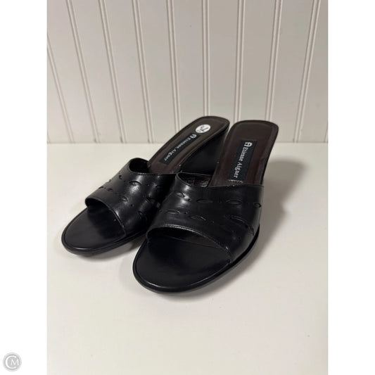 Sandals Heels Wedge By Etienne Aigner In Black, Size: 7.5