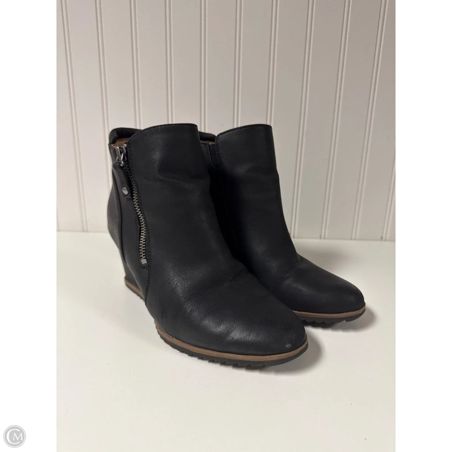 Boots Ankle Heels By Naturalizer In Black, Size: 7.5