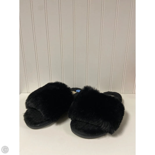 Slippers By Clothes Mentor In Black, Size: 6
