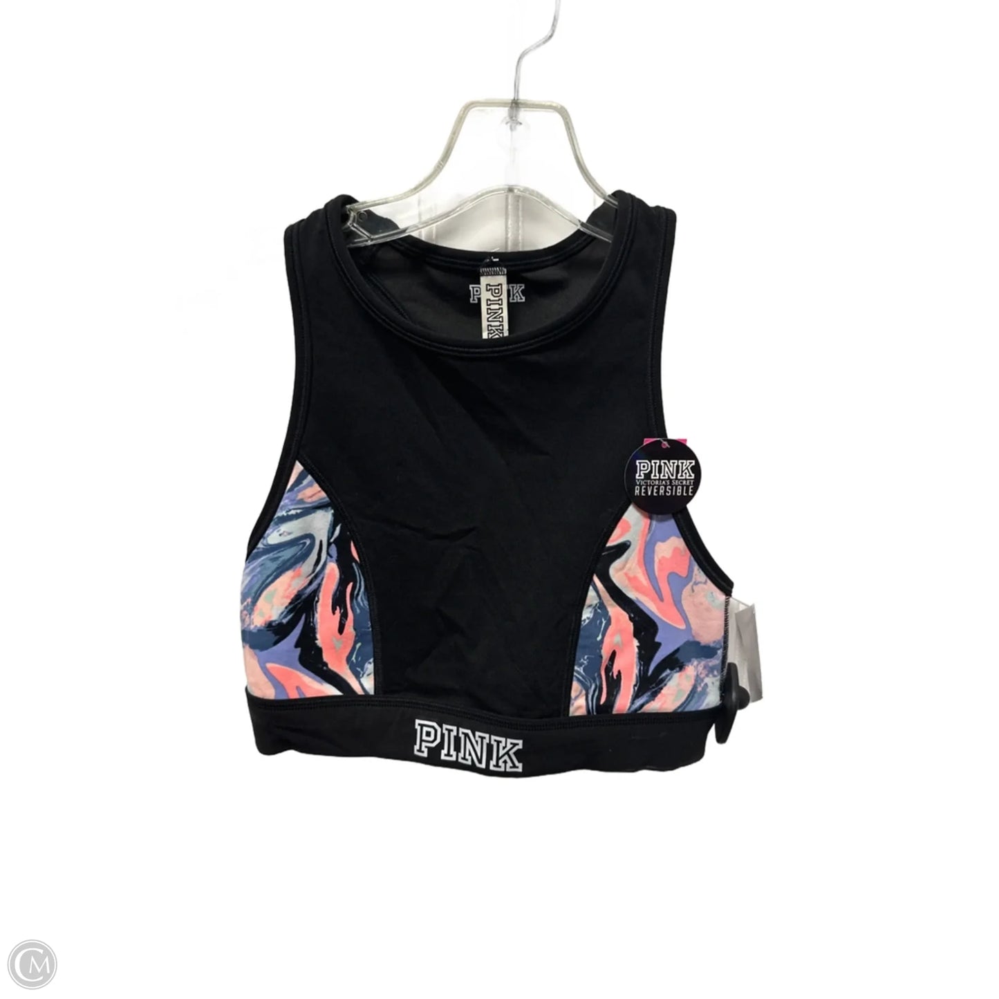 Athletic Bra By Pink In Black, Size: S