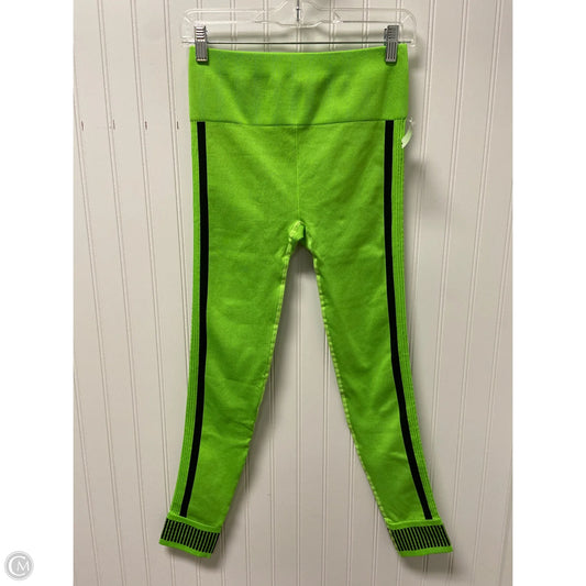 Athletic Leggings By Fabletics In Green, Size: M