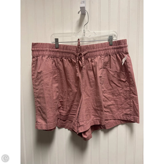 Shorts By Ava & Viv In Mauve, Size: 1x