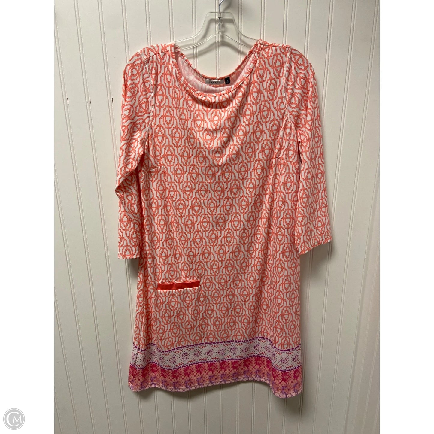 Dress Casual Short By Cmb In Coral, Size: L