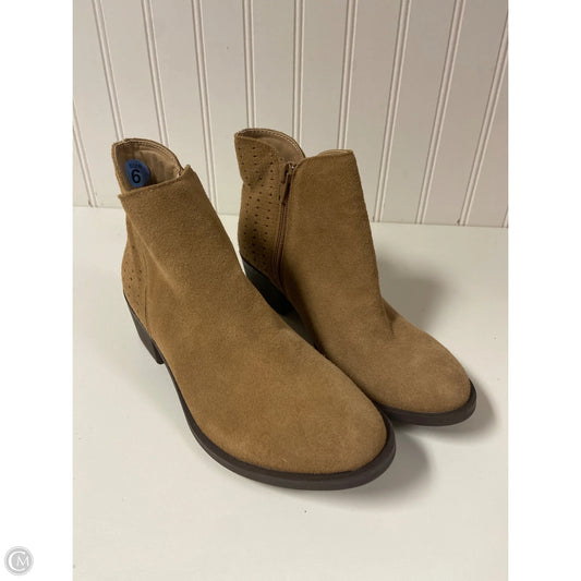 Boots Ankle Heels By Kensie In Tan, Size: 6