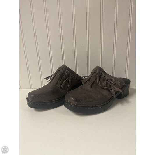 Shoes Heels Block By Born In Grey, Size: 7