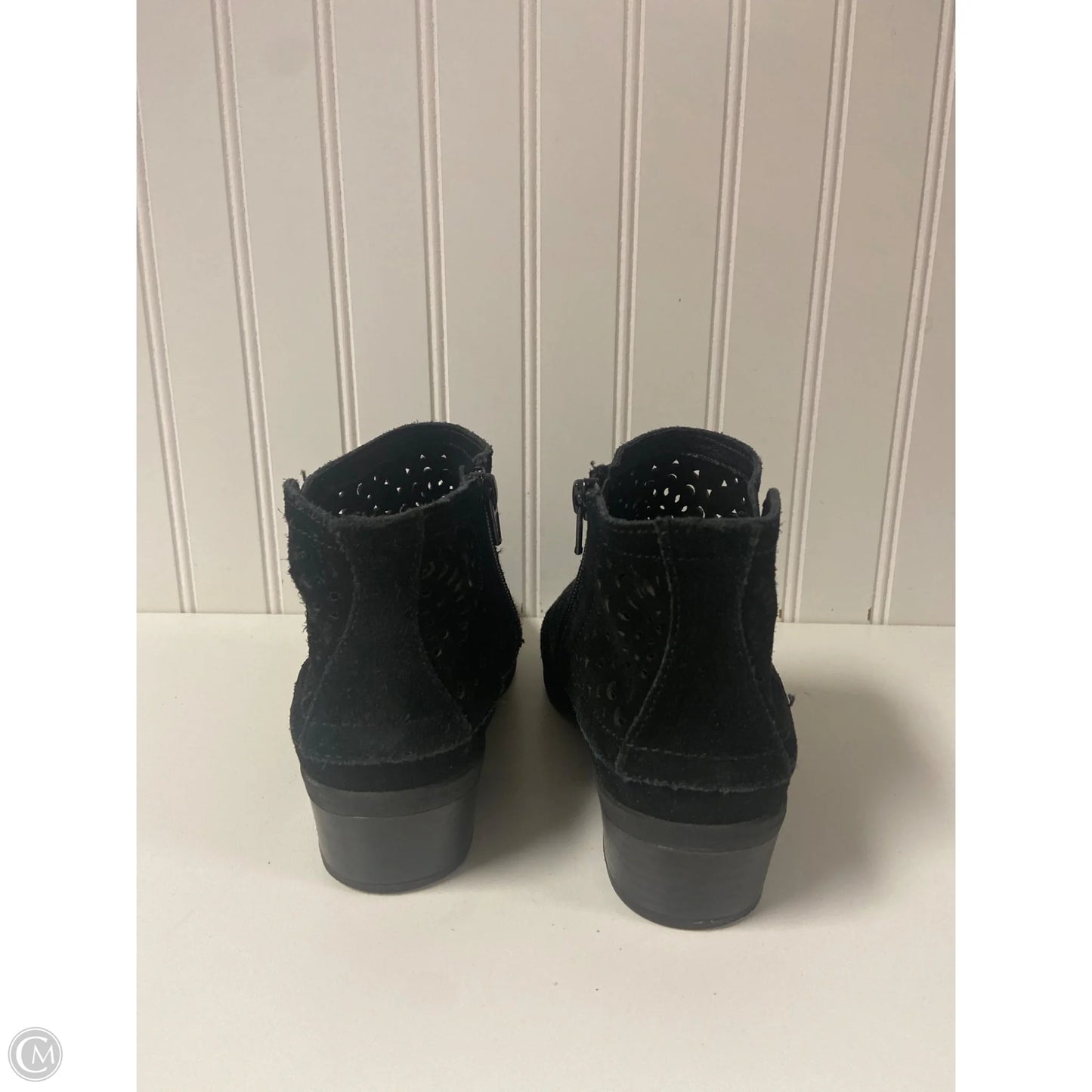 Boots Ankle Heels By Bare Traps In Black, Size: 7