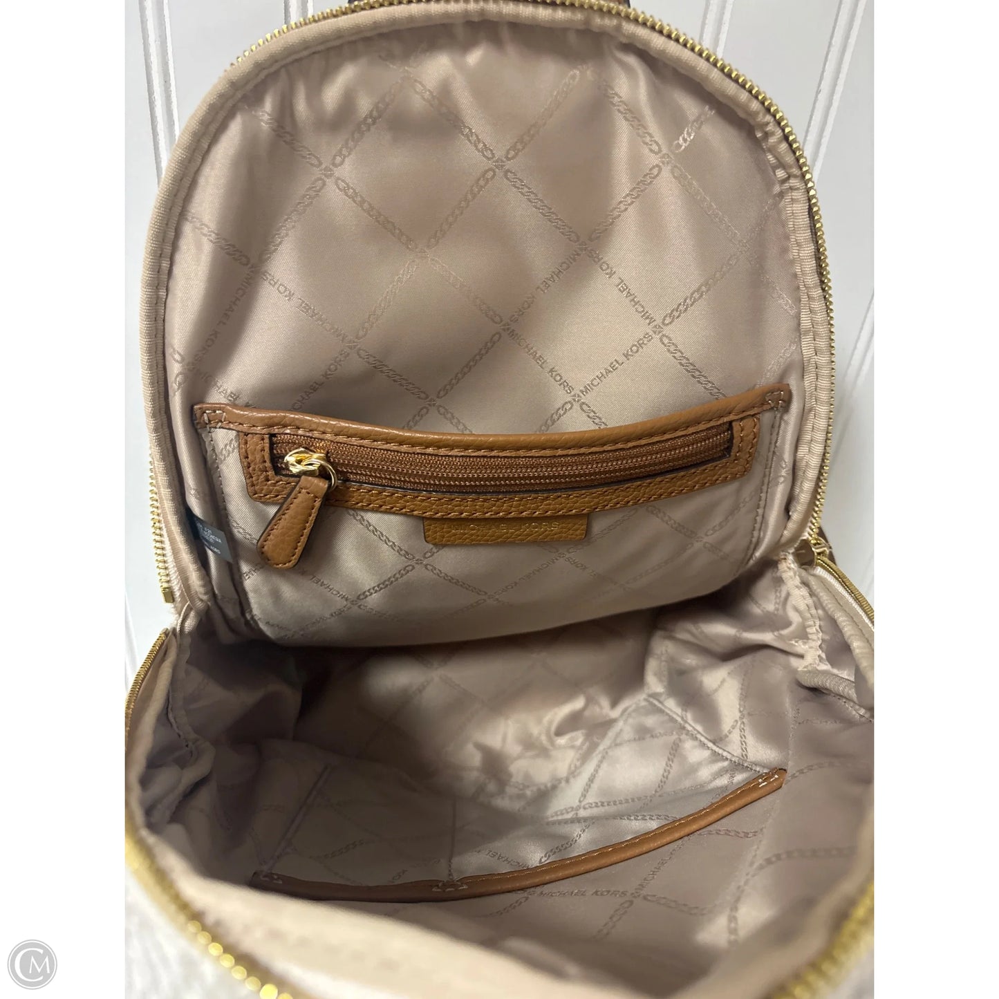 Backpack Designer By Michael Kors, Size: Large