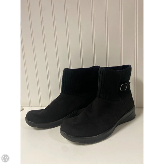 Boots Ankle Flats By Bzees In Black, Size: 9