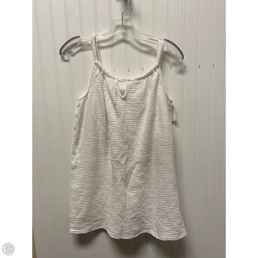 Top Sleeveless By Shade & Shore In White, Size: Xs