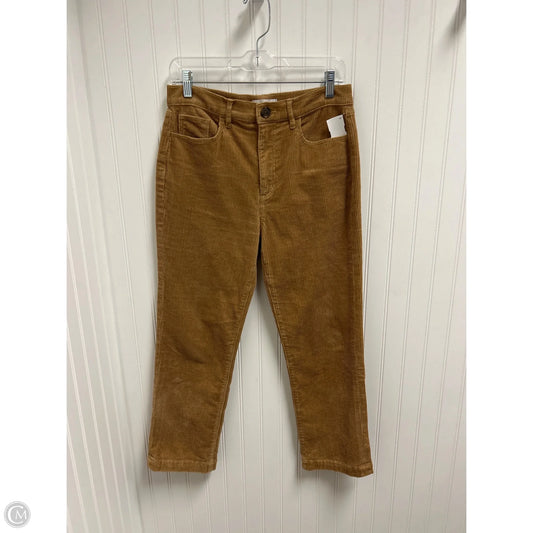Pants Corduroy By Loft In Tan, Size: 6