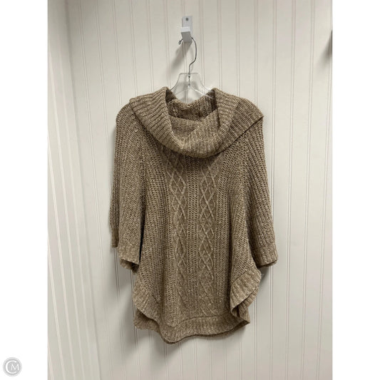 Sweater Short Sleeve By Clothes Mentor In Tan, Size: S