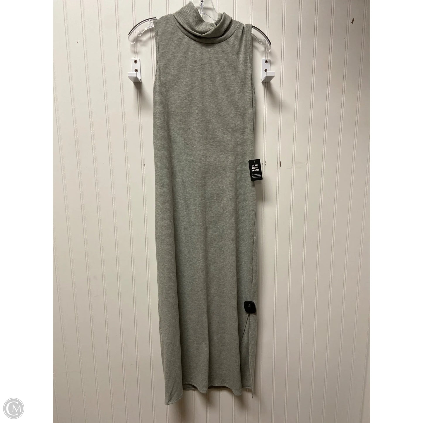 Dress Casual Maxi By Express In Grey, Size: S