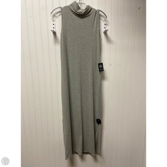 Dress Casual Maxi By Express In Grey, Size: S