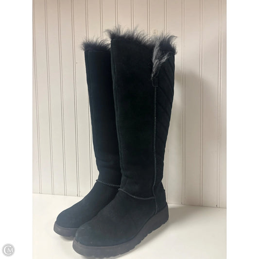 Boots Designer By Ugg In Black, Size: 8