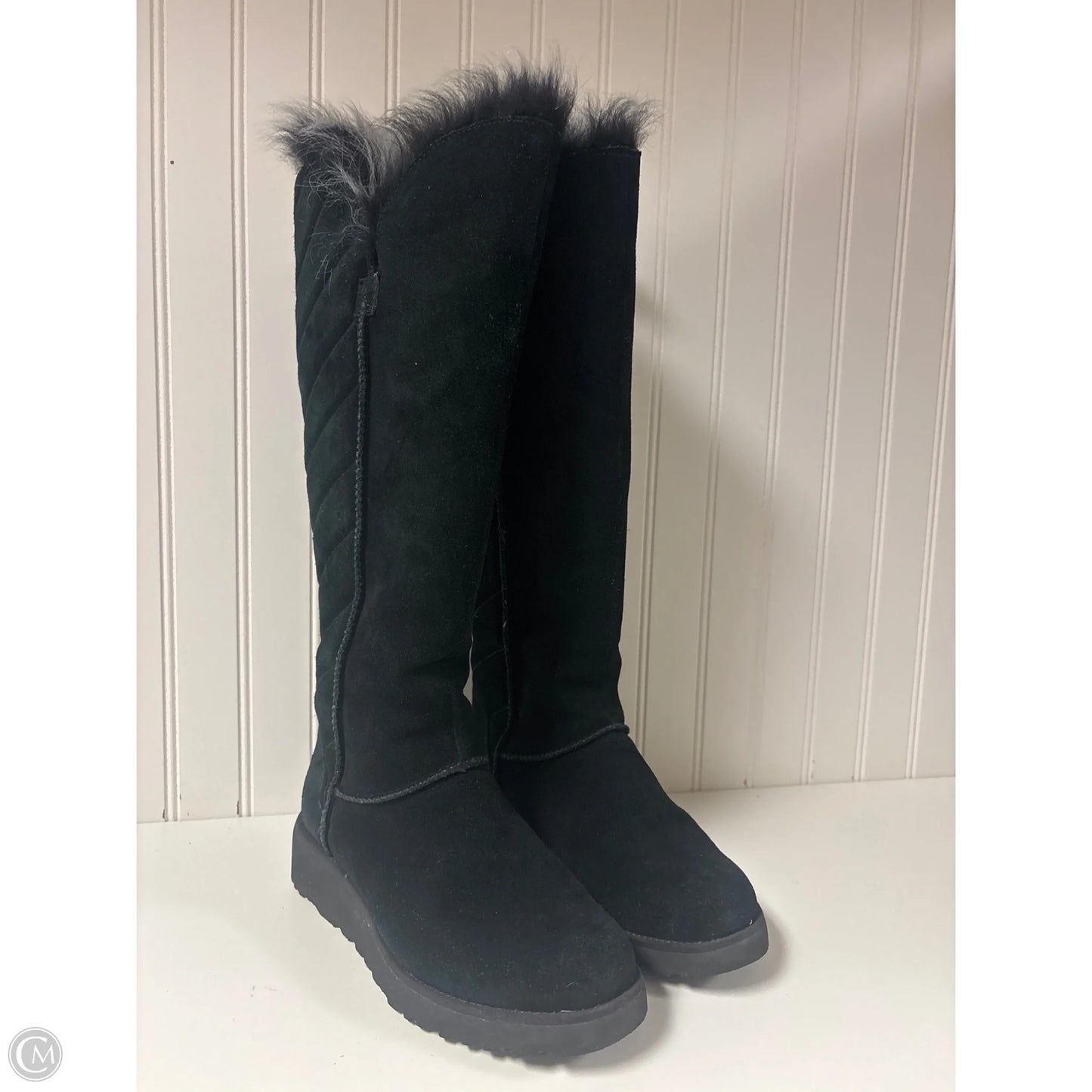 Boots Designer By Ugg In Black, Size: 8