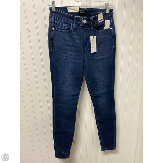 Jeans Skinny By Judy Blue In Blue Denim, Size: 4