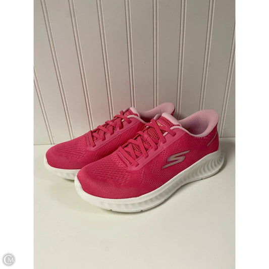 Shoes Athletic By Skechers In Pink, Size: 8