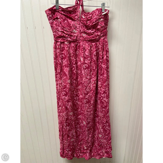 Dress Casual Maxi By Clothes Mentor In Pink, Size: L
