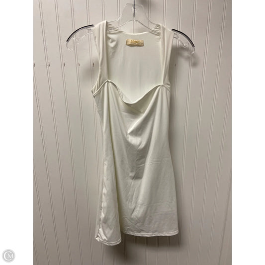 Athletic Dress By Clothes Mentor In White, Size: S